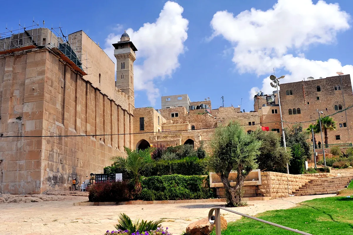 Historic stone architecture in the blessed land
