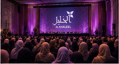 Audience attending an Al Khaleel event